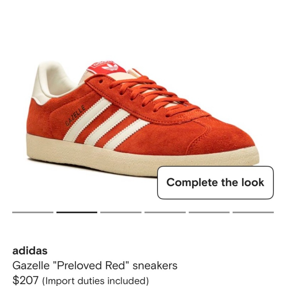 Never worn NWT Addidas Gazelle shoes